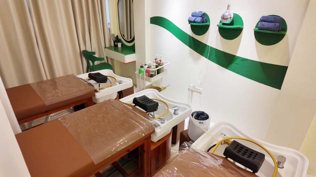 Phòng gội đầu dưỡng sinh