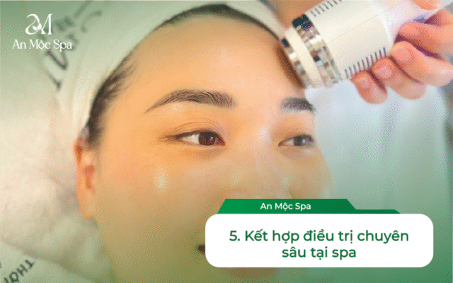 chăm sóc da mụn và thâm