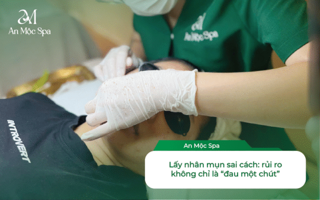 spa lấy nhân mụn uy tín tại Hà Nội