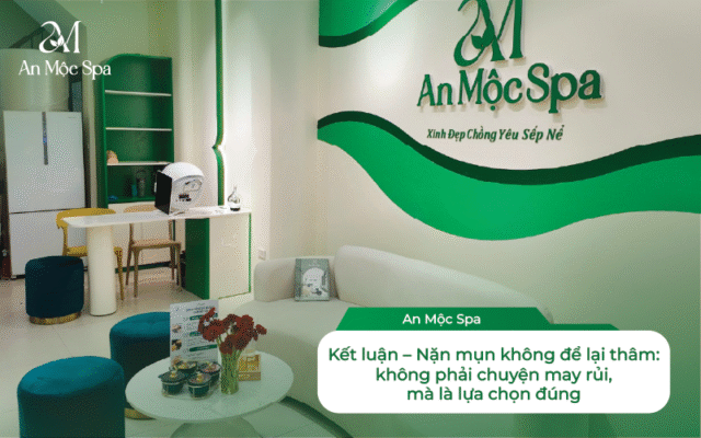 nặn mụn không để lại thâm