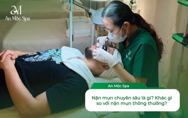nặn mụn chuyên sâu