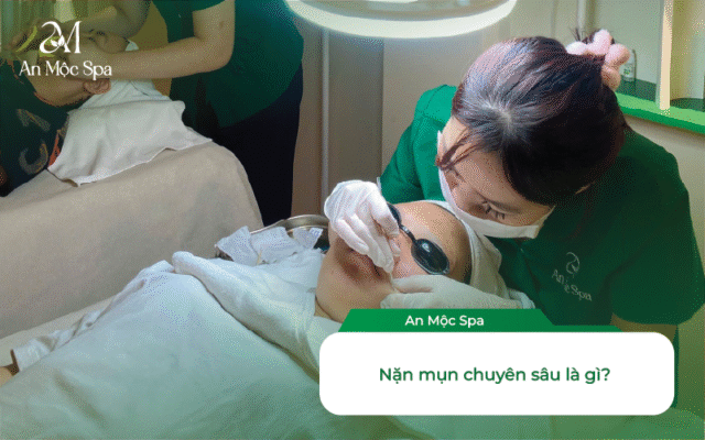 nặn mụn chuyên sâu