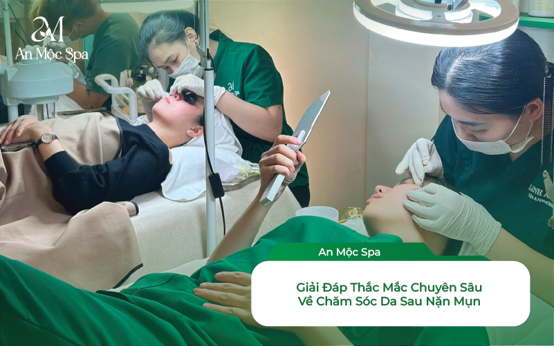 Chăm Sóc Da Sau Nặn Mụn