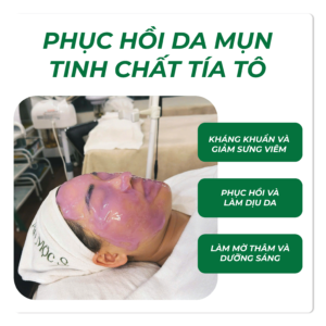 Phục Hồi Da Mụn Tinh Chất Tía Tô